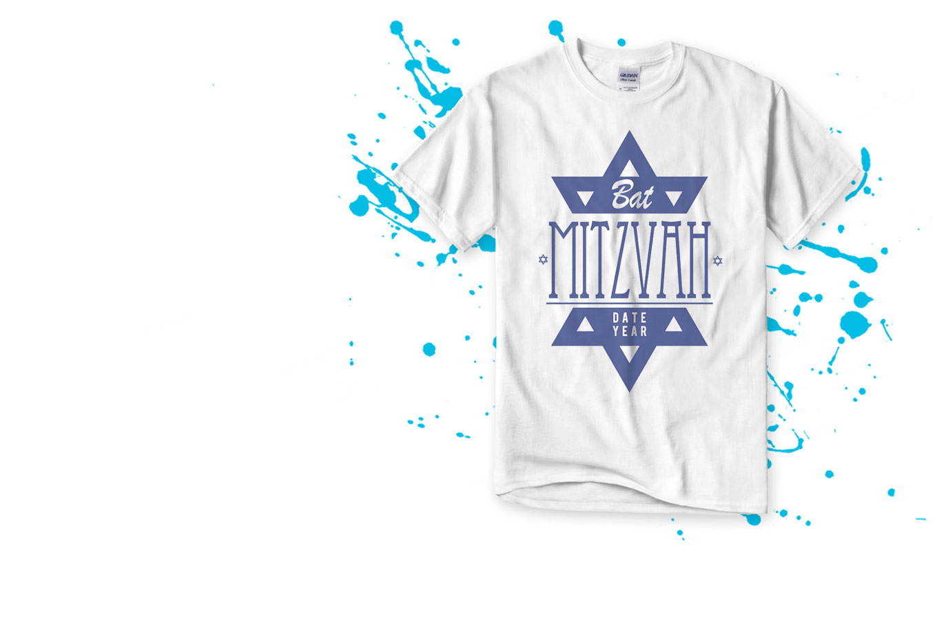 Create Bat Mitzvah Shirts