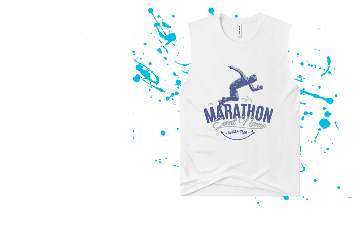 Create your own Marathon and Half Marathon Tees