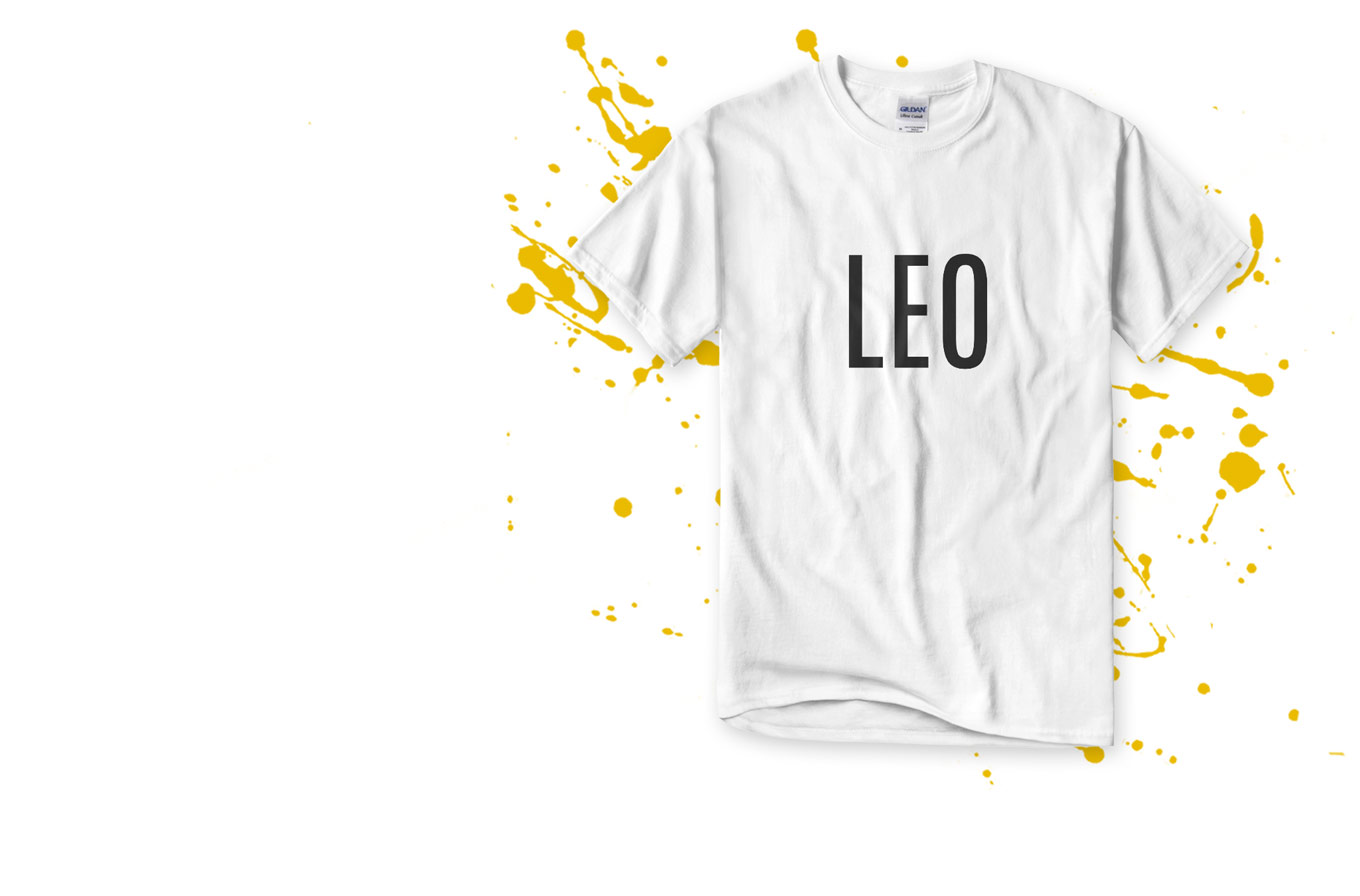 Create Custom Leo T-Shirts