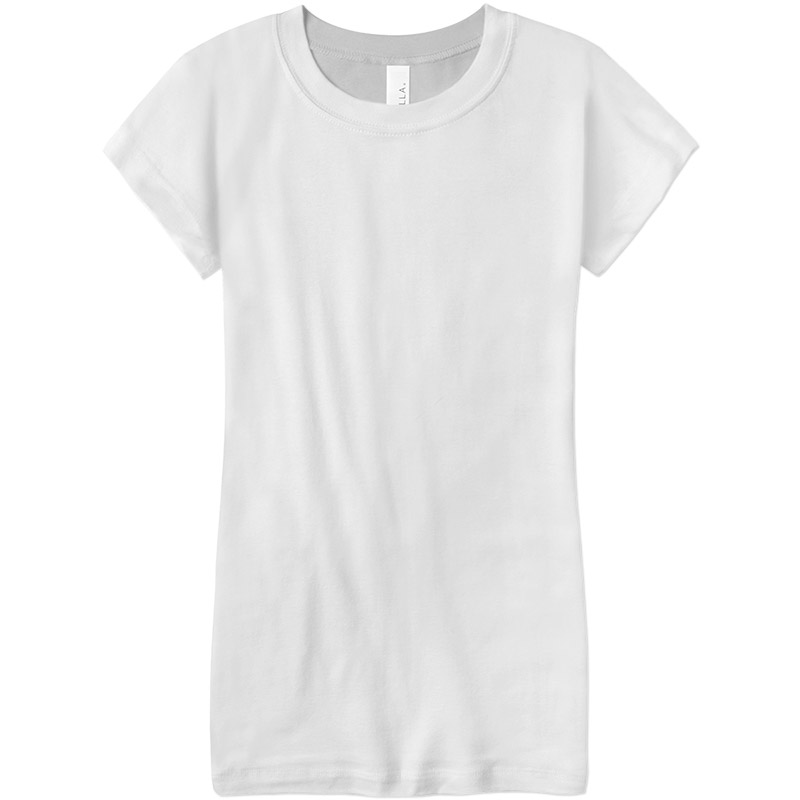 Bella Sheer Longer Length T-Shirt - White