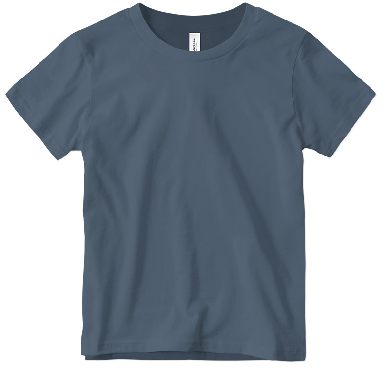 Canvas Youth Jersey T-Shirt - Steel Blue