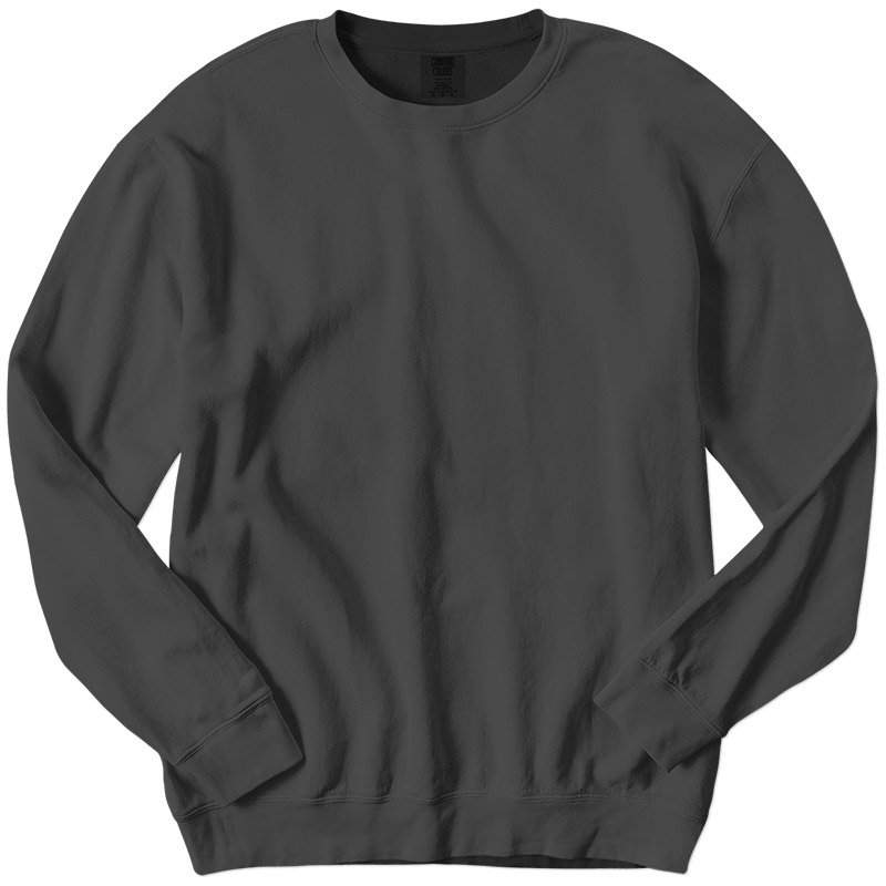 Comfort Colors Pigment Dyed Lightweight Sweatshirt - Pepper