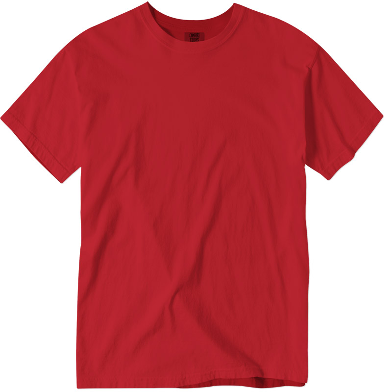 Comfort Colors Pigment Dyed Tee - Red