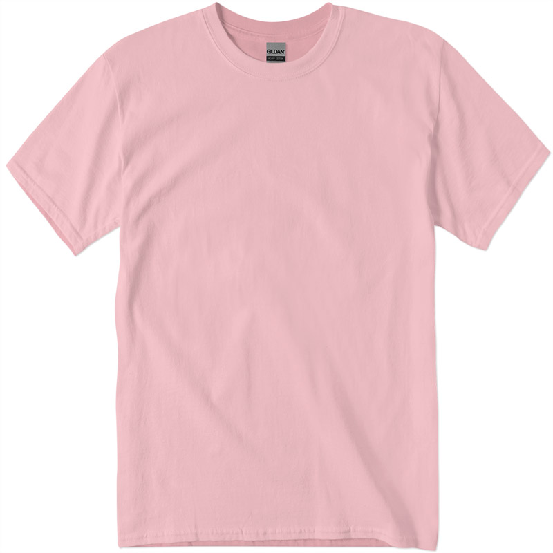 Gildan Cotton Tee - Light Pink