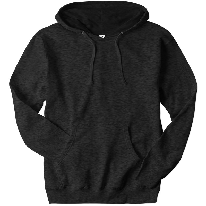 Independent Trading Midweight Pullover Hoodie - Charcoal Heather