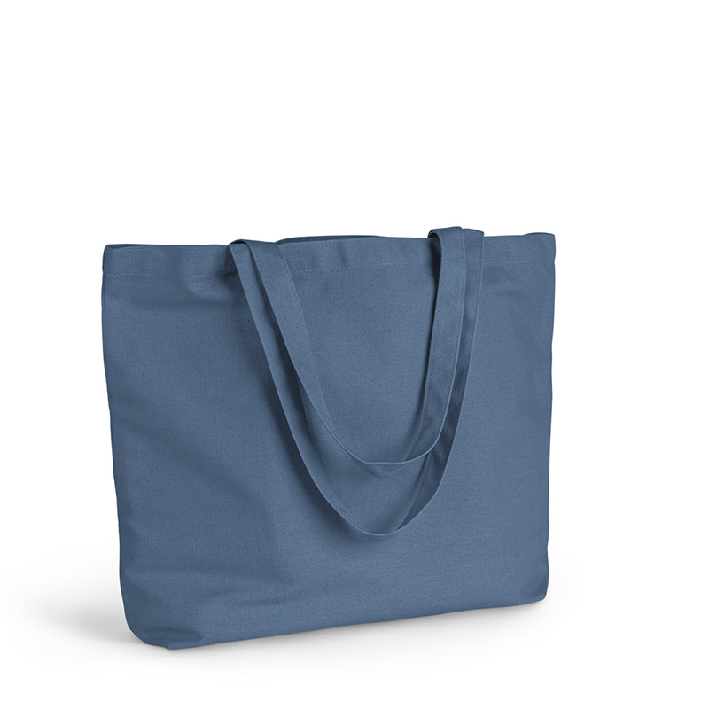 Liberty Bags Pigment Dyed Canvas Tote - Blue Jean