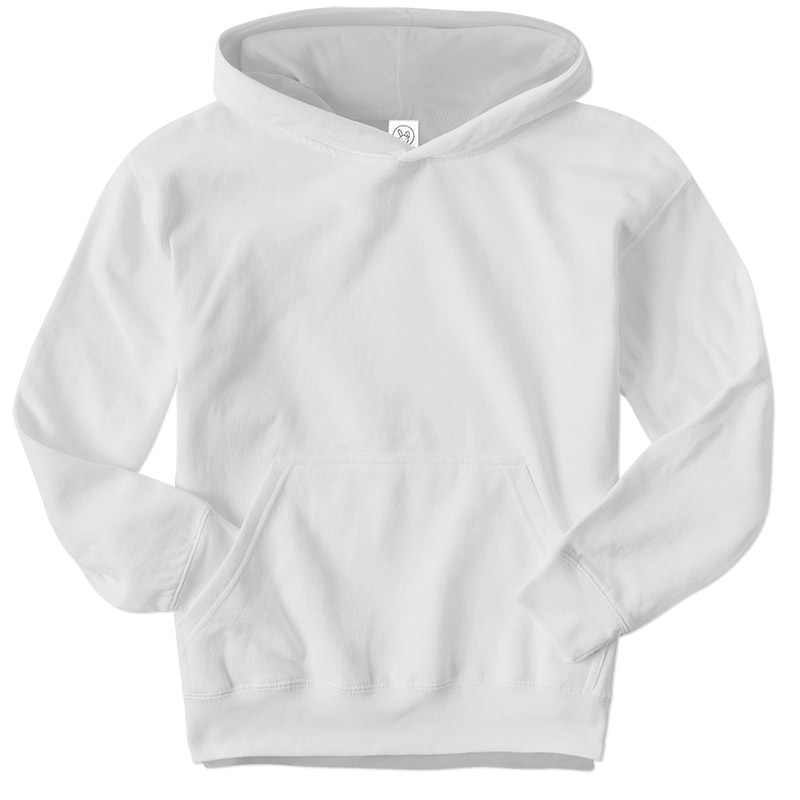 Rabbit Skins Youth Pullover Hoodie - White