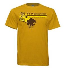Custom Construction Shirts | Design Online at UberPrints.com