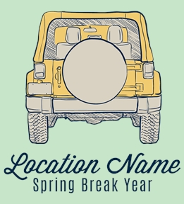 Spring Break t-shirt design 17