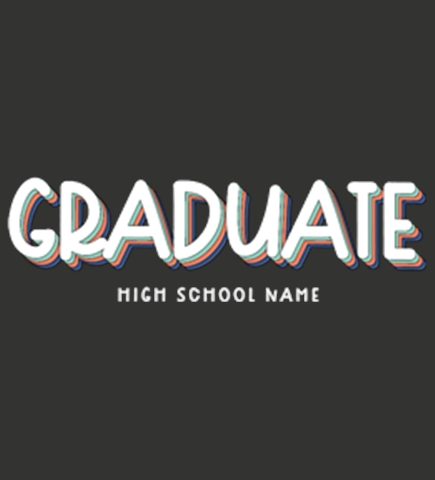 High School Graduation t-shirt design 4
