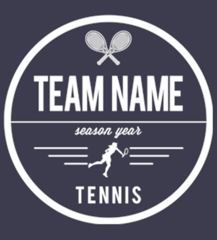 Tennis t-shirt design 25