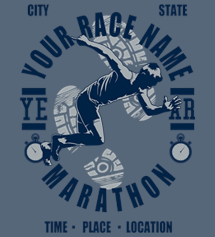 Running t-shirt design 47