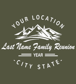Family Reunion t-shirt design 9