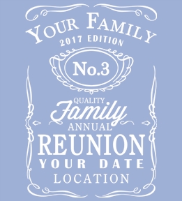 Family Reunion t-shirt design 40