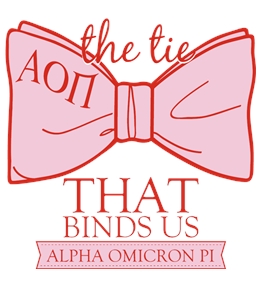 Alpha Omicron Pi t-shirt design 115