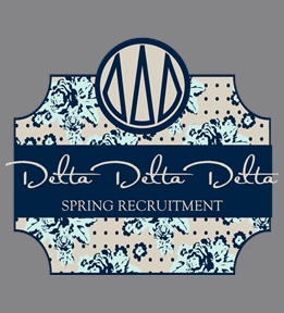 Delta Delta Delta t-shirt design 49