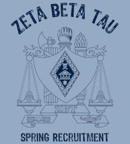 Zeta Beta Tau t-shirt design 77