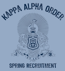 Kappa Alpha Order t-shirt design 90