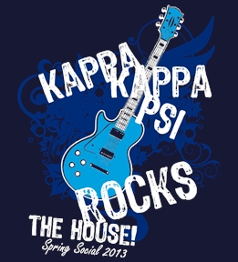 Kappa Kappa Psi t-shirt design 92