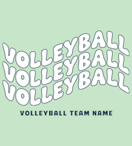 Volleyball t-shirt design 12