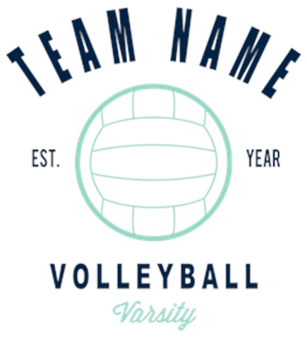 Volleyball t-shirt design 27
