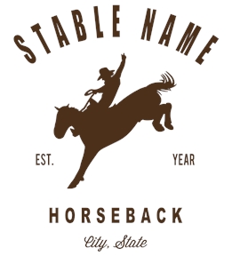 Horsebackriding t-shirt design 21