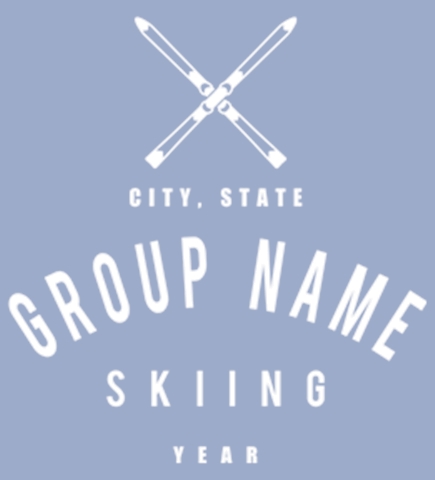 Skiing t-shirt design 18