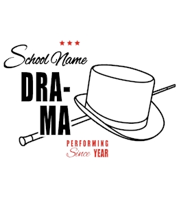 Drama t-shirt design 1