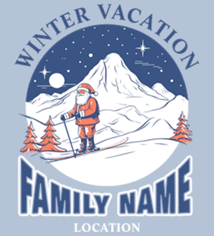 Family Vacation t-shirt design 43