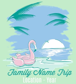 Family Vacation t-shirt design 27