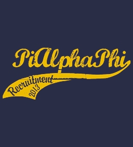 Pi Alpha Phi t-shirt design 86