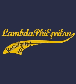 Lambda Phi Epsilon t-shirt design 100