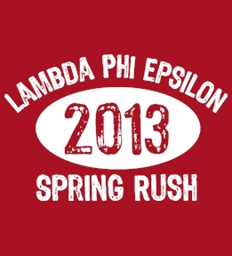 Lambda Phi Epsilon t-shirt design 86