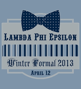 Lambda Phi Epsilon t-shirt design 66