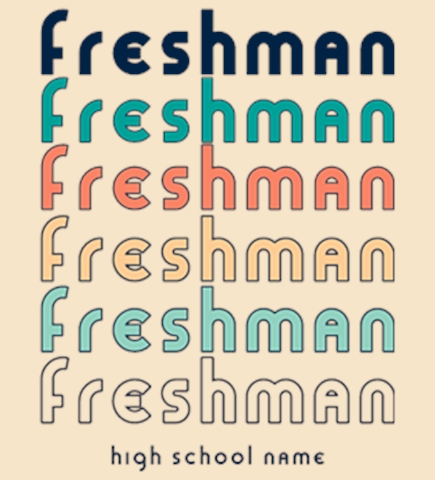 Custom Freshman T-Shirts | Design Online at UberPrints
