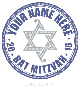 Bat/Bar Mitzvah t-shirt design 3