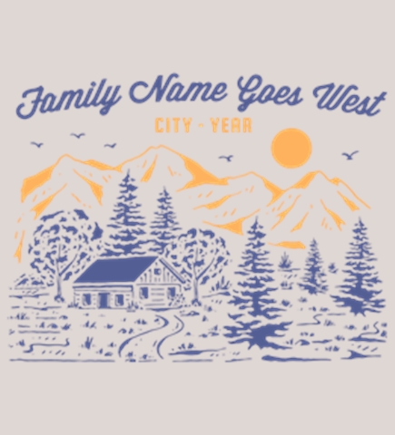 Family Reunion t-shirt design 5