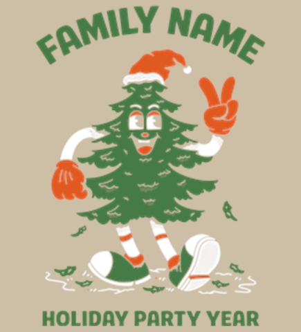 Create Custom Christmas T-shirts Online At UberPrints