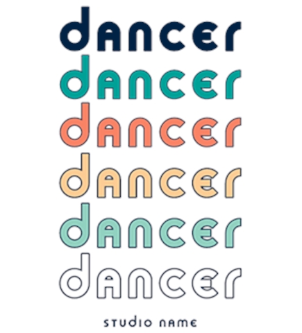 Dance t-shirt design 16