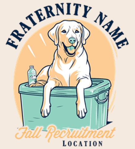 Fraternity Templates t-shirt design 5