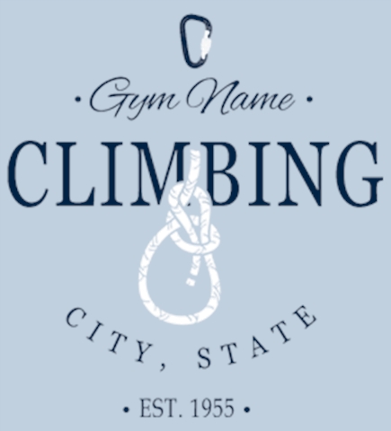 Rock Climbing t-shirt design 2