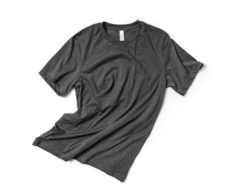 An example of a cheap custom t-shirt style from the UberPrints catalog.