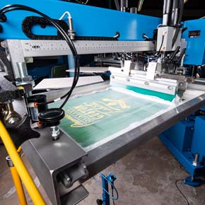 screen printing press