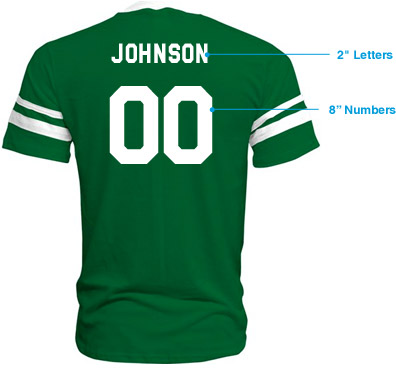 vinyl numbers for jerseys