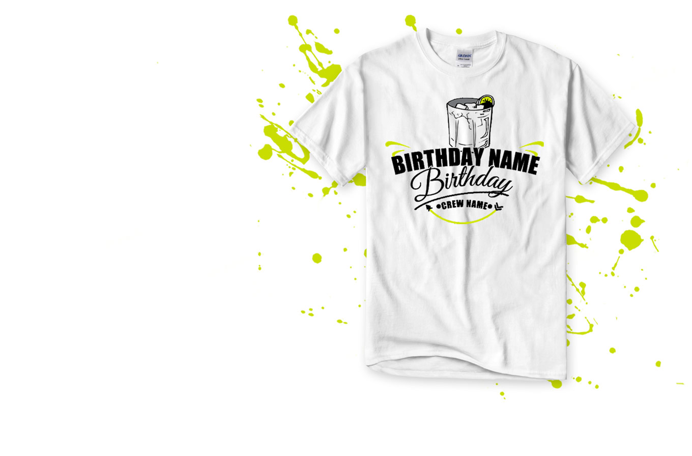 Create Custom 21st Birthday Shirts