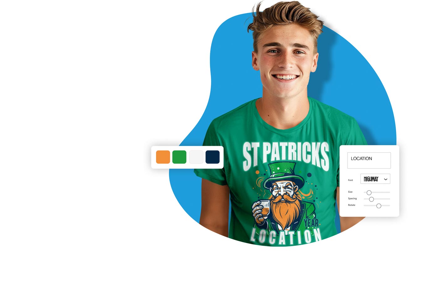 Create St. Patrick's Day T-Shirts