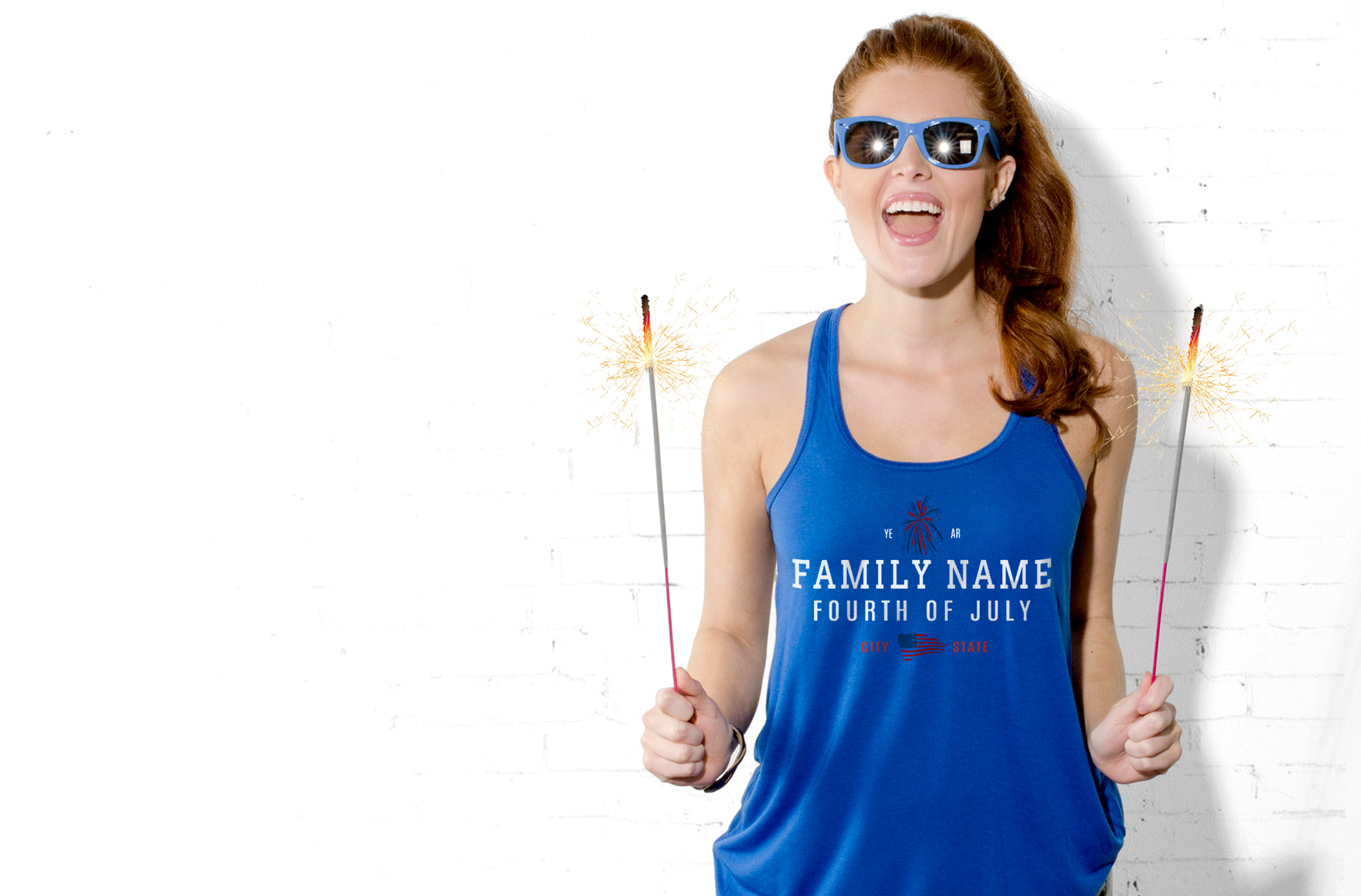 Create Shirts for the Fourth of July