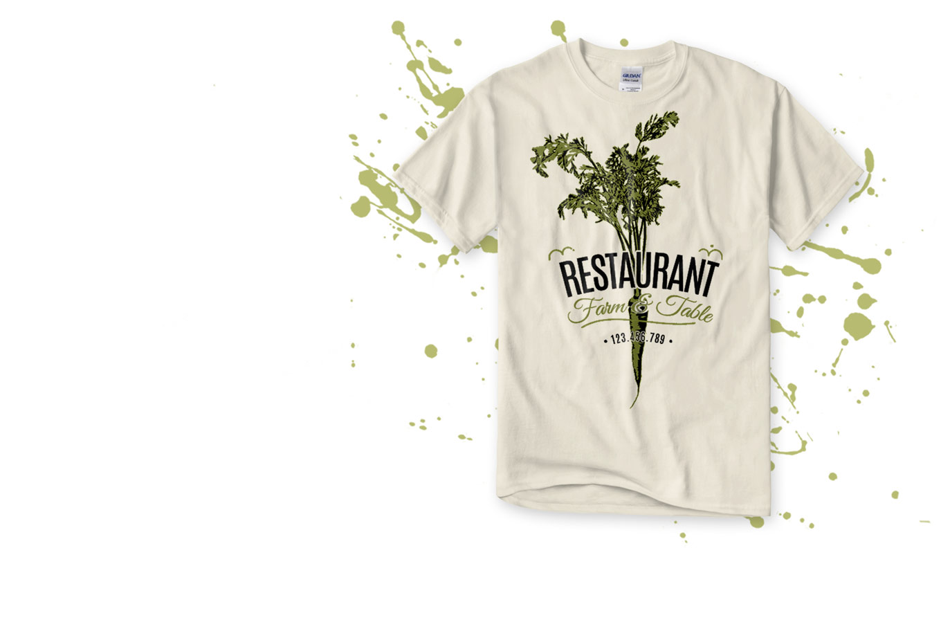 Create Shirts for your Restarurant
