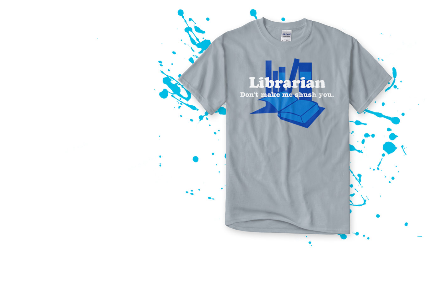 Create Librarian T-Shirts