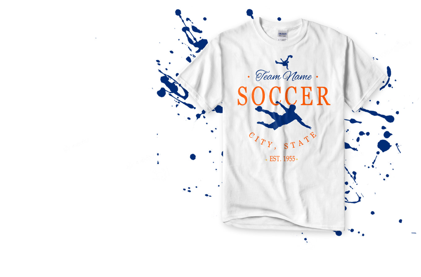 Create Soccer T-Shirts Online